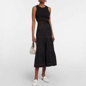 VERONICA BEARD Austyn cotton-blend maxi dress BNWTS $428